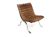 Scandinavian leather armchair "Ari", Arne Norell, Sweden, 1960