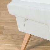 Velvet armchair from jitona, 60's