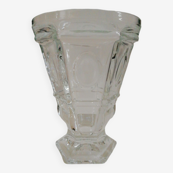 Verre vase a violette charles x