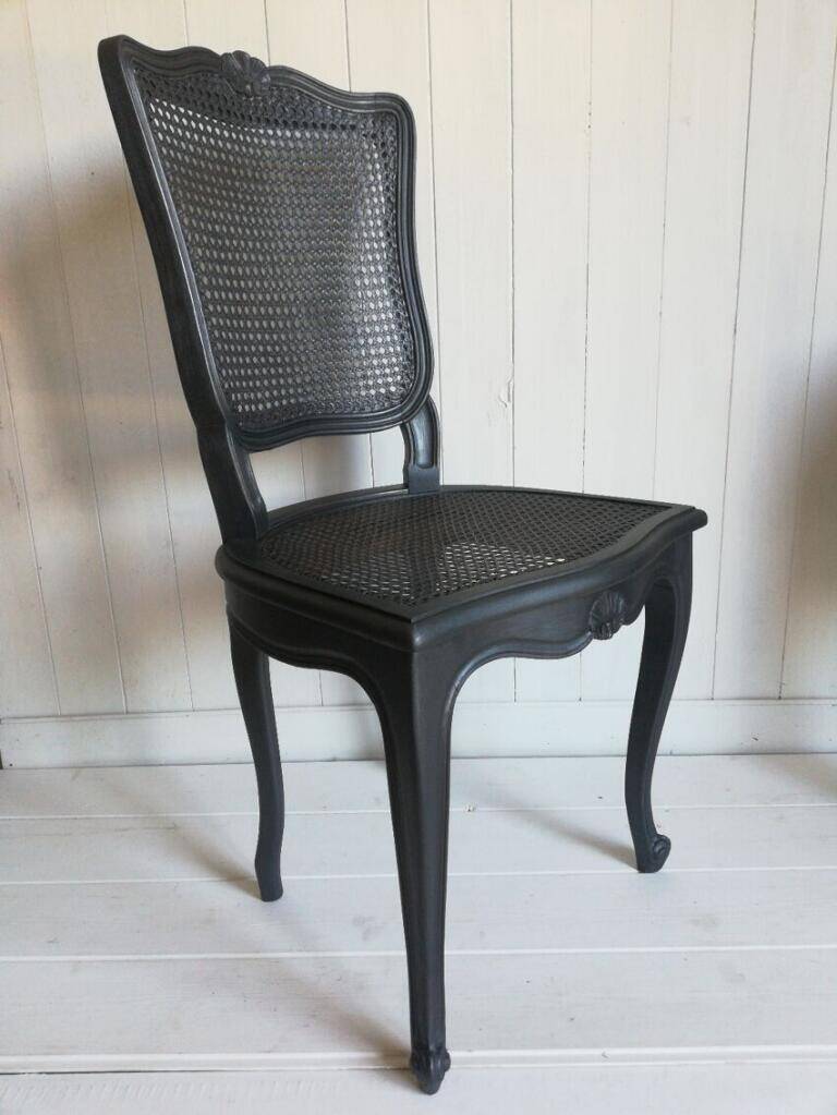 Pair of cane chairs