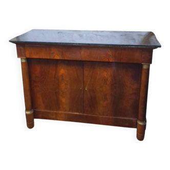 Empire style mahogany sideboard
