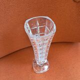 Vintage vase with geometric design