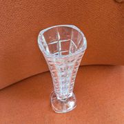 Vintage vase with geometric design