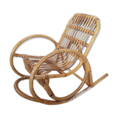 Rattan rocking chair