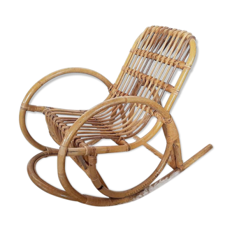 Rattan rocking chair