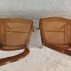 Set of 2 cane chairs