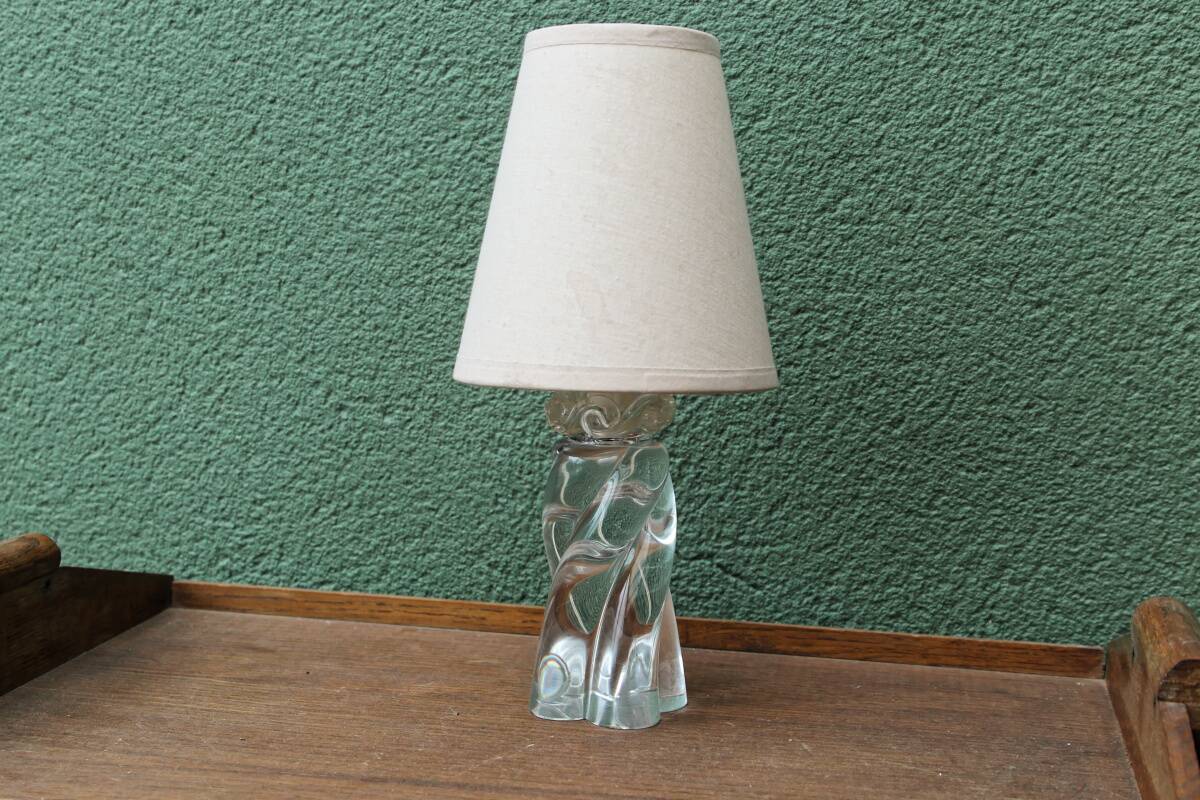Baccarat crystal lamp