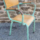 boarding school boarding armrest, vintage, 50s
