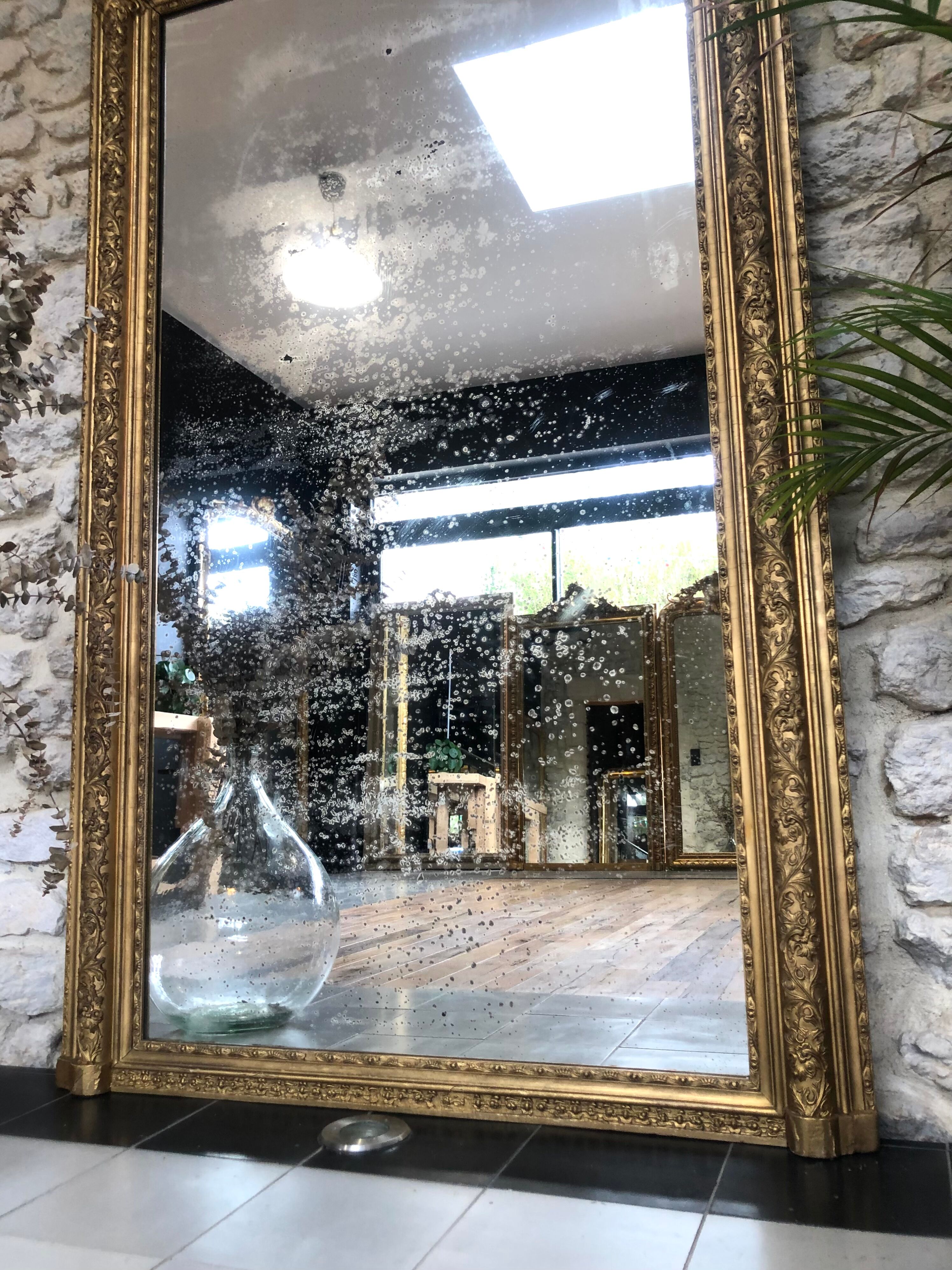 Miroir ancien 161x99cm