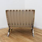 Pair of Barcelona armchairs, Knoll