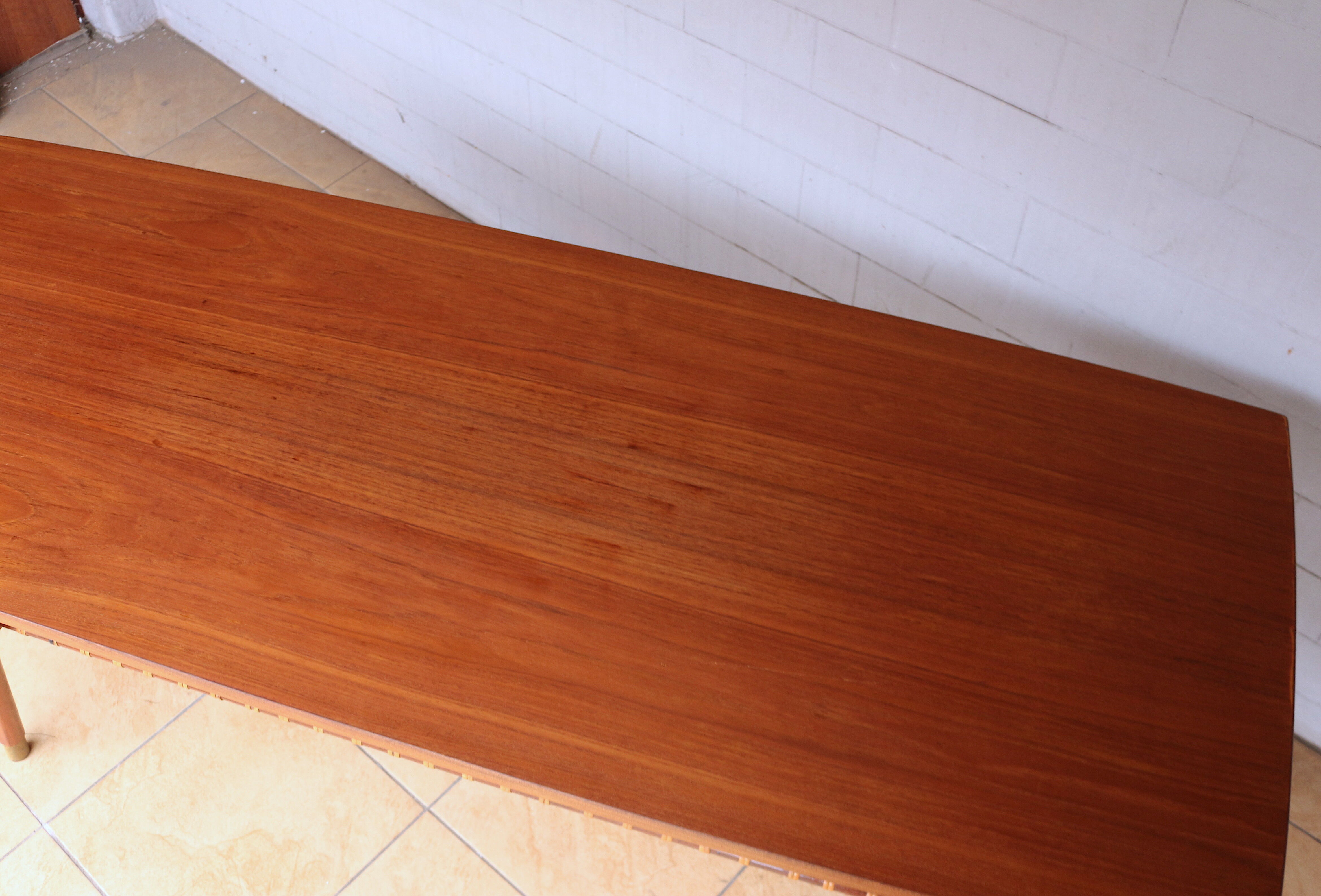 Mid century teak coffee table by Aase Dreieri, Norway 1950