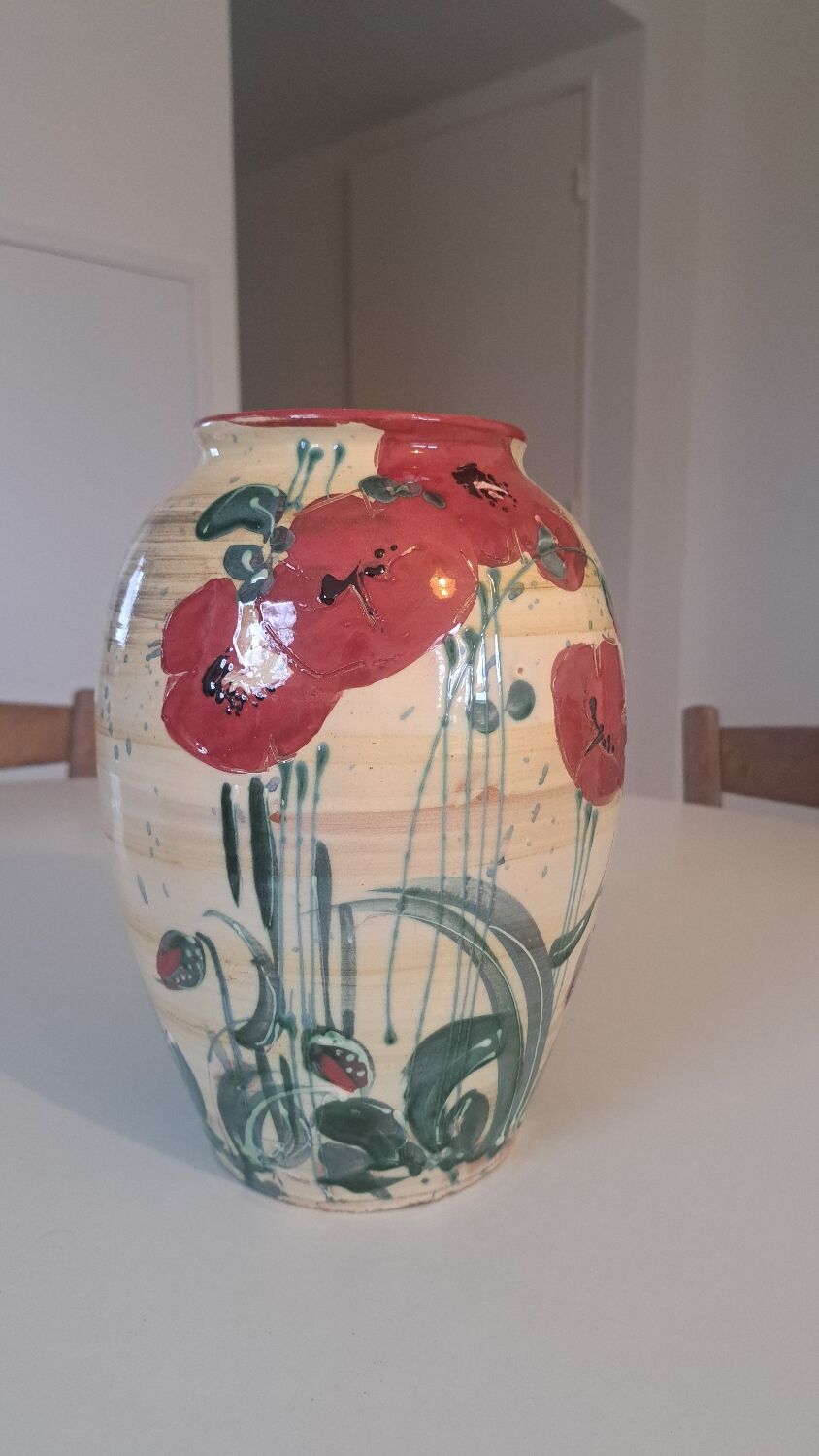 Fine vase from Moustiers CZ