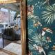 Miroir mural authentique Deknudt (Belgique) - Doré - 122 cm