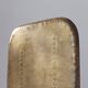 Pair of hand-hammered brass bookends by Hayno Focken