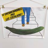 Vintage poster INRS 1989