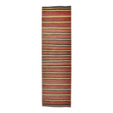 3x10 Rug For Hallway Red & Brown Vintage Kilim Runner Rug, 88x301Cm SK32981