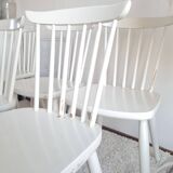 Set of six vintage Scandinavian chairs