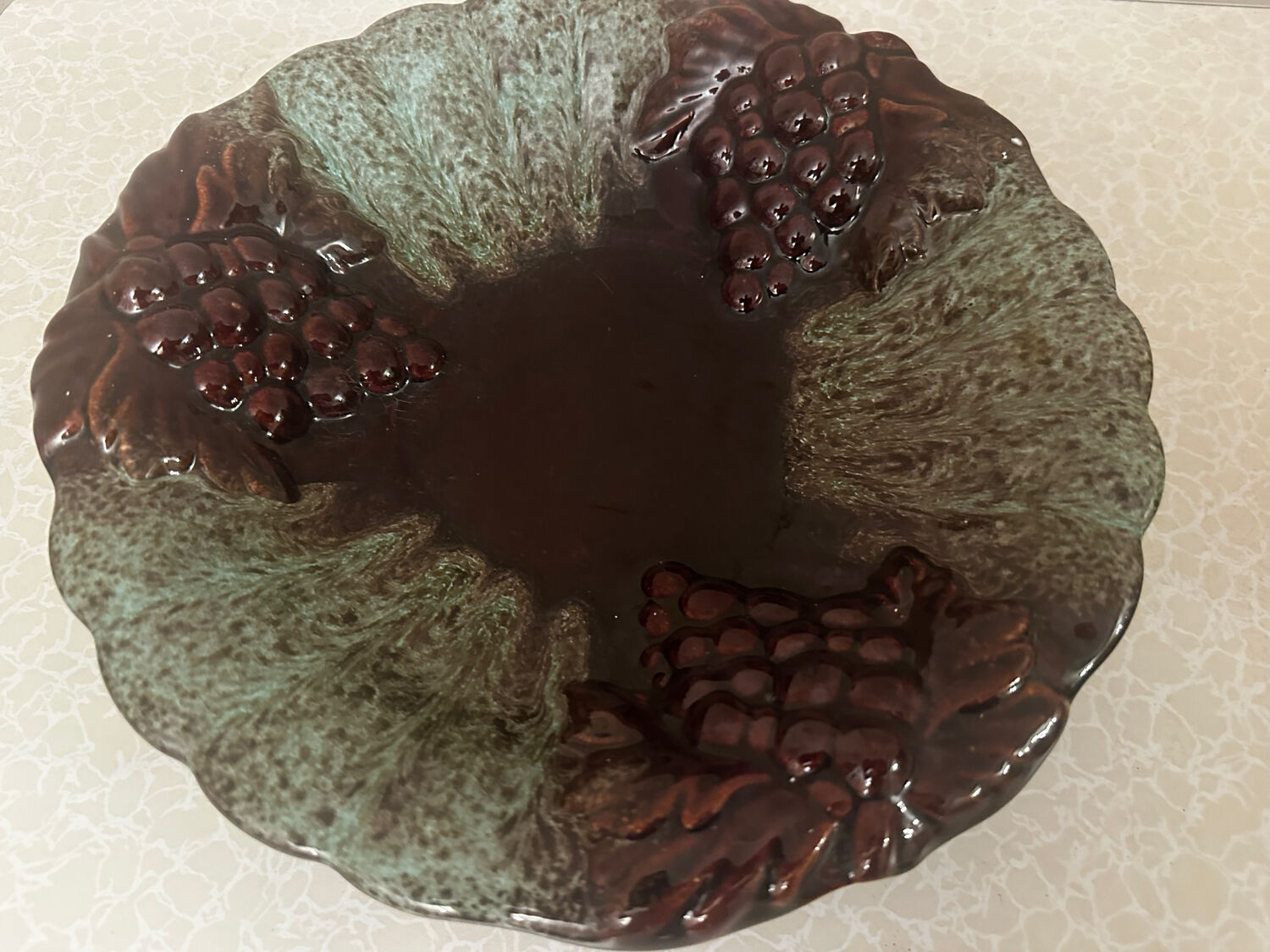 Foreign West Germany ceramic bowl and pocket emptier