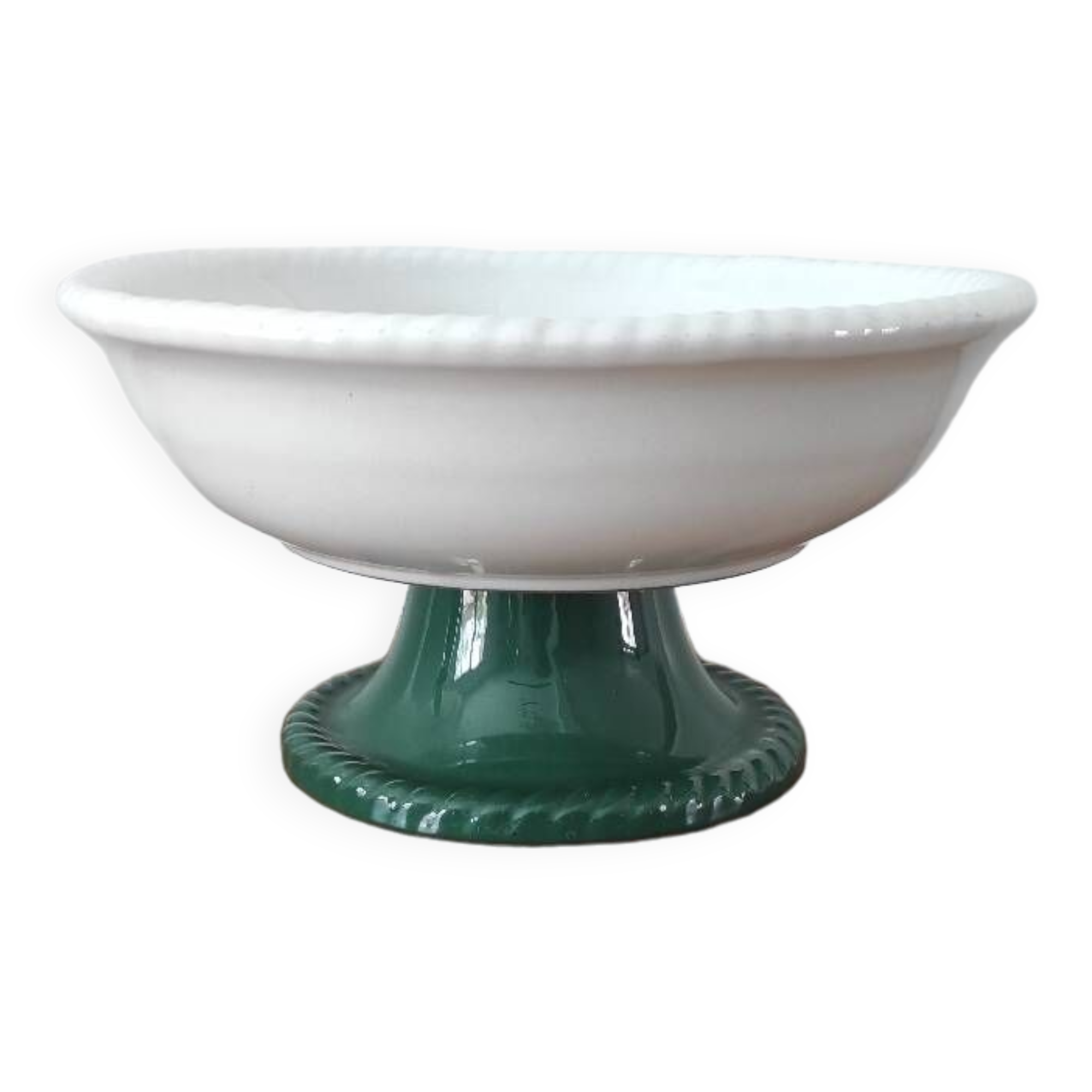 Vintage ceramic compotier