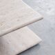 Two tier mid-century travertine coffee table