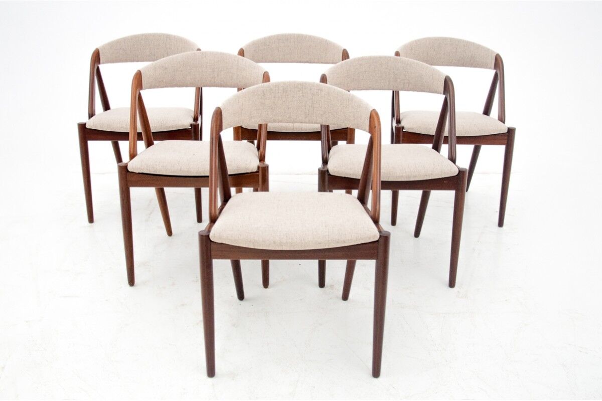 Set of 6 chairs by Kai Kristiansen, model 31, Denmark, 1960