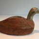 Ceramic and Brass Duck Catchall, Tarzia Firenze, Italian Work,