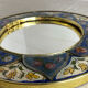 Miroir en bois peint et verre