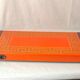 Sous-plat orange vintage 70'