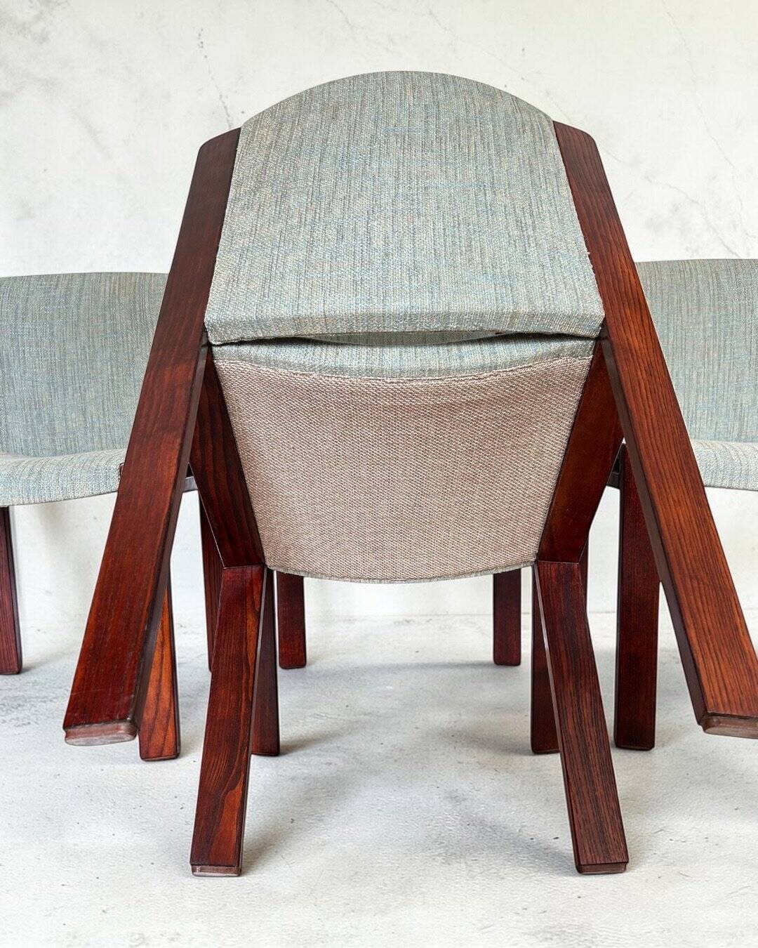 4 Chaises de Joe Colombo x Pozzi Mod.300 1970