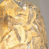 Pair of Murano glass wall sconces by Kaiser, Germany, 1970s.