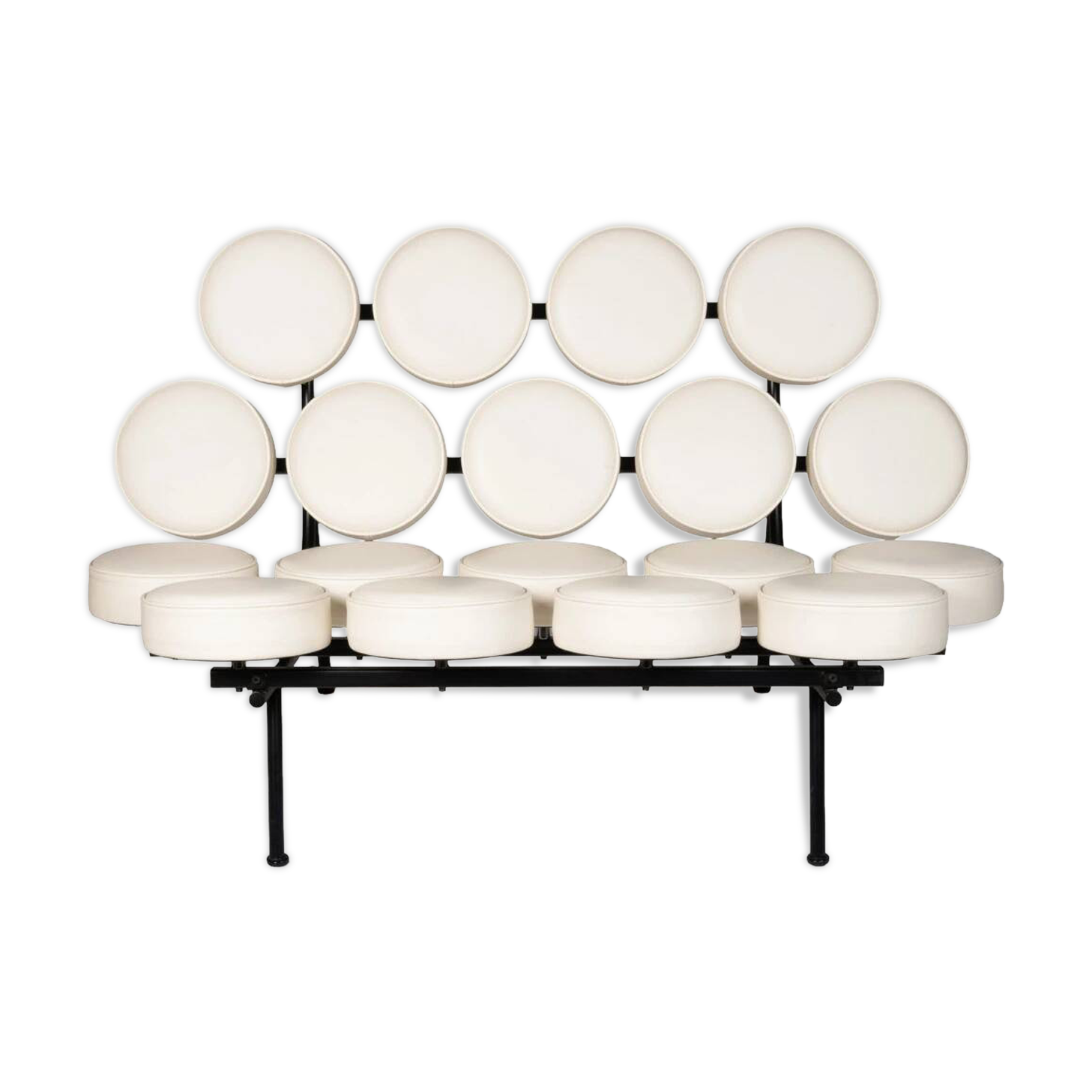 The Marshmallow Sofa by Vitra, based on the 1956 design by George Nelson.