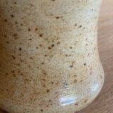 Vintage handmade ceramic jug vase pot