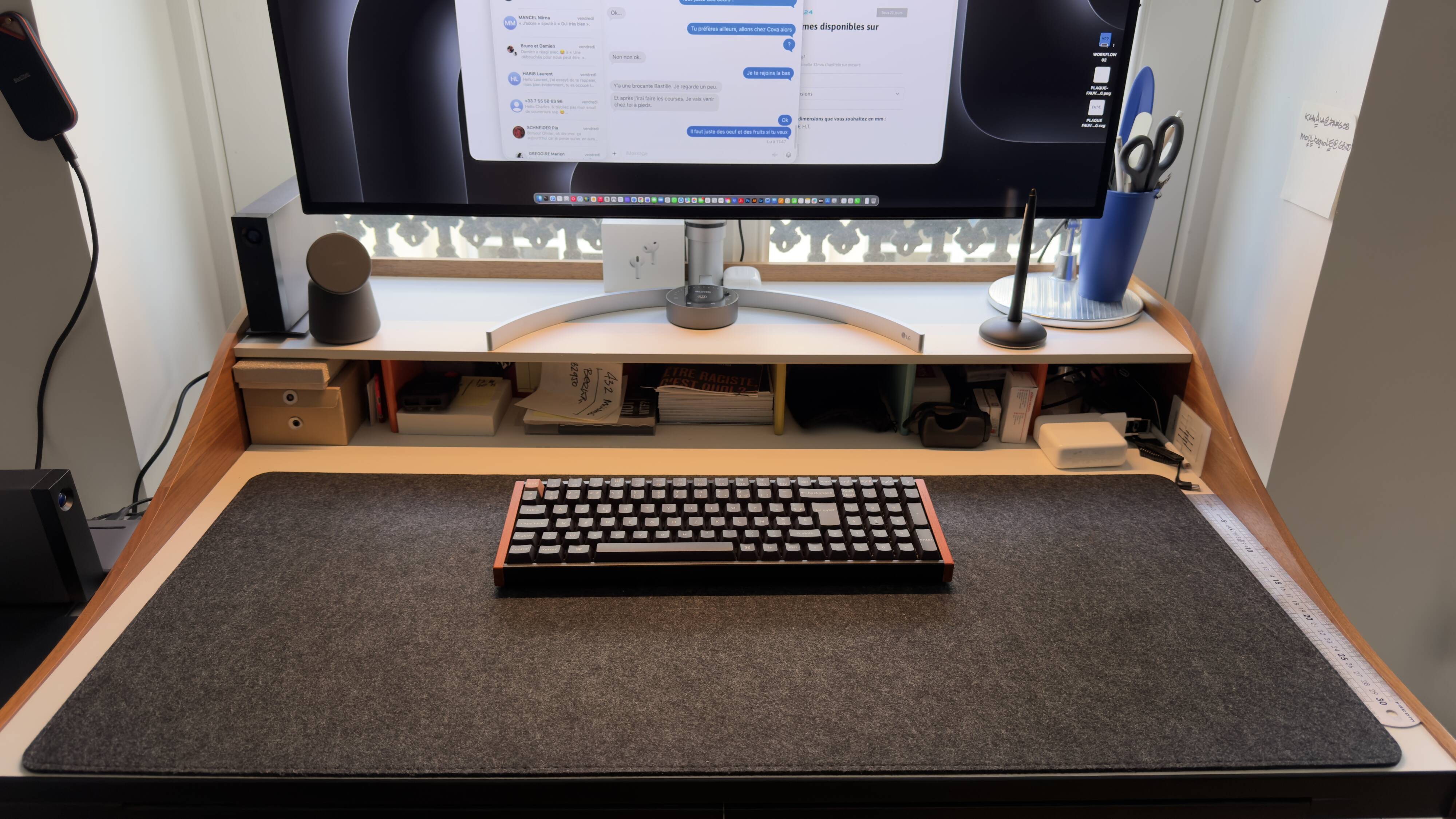 Vitra Georges Nelson "HomeDesk" desk