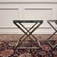2x Eichholtz side table Criss Cross