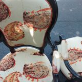 Pair of armchairs Napoleon III