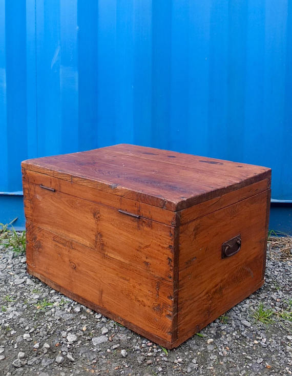 Former Indian teak chest