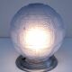 Art Deco ceiling light, blue glass, 1920s