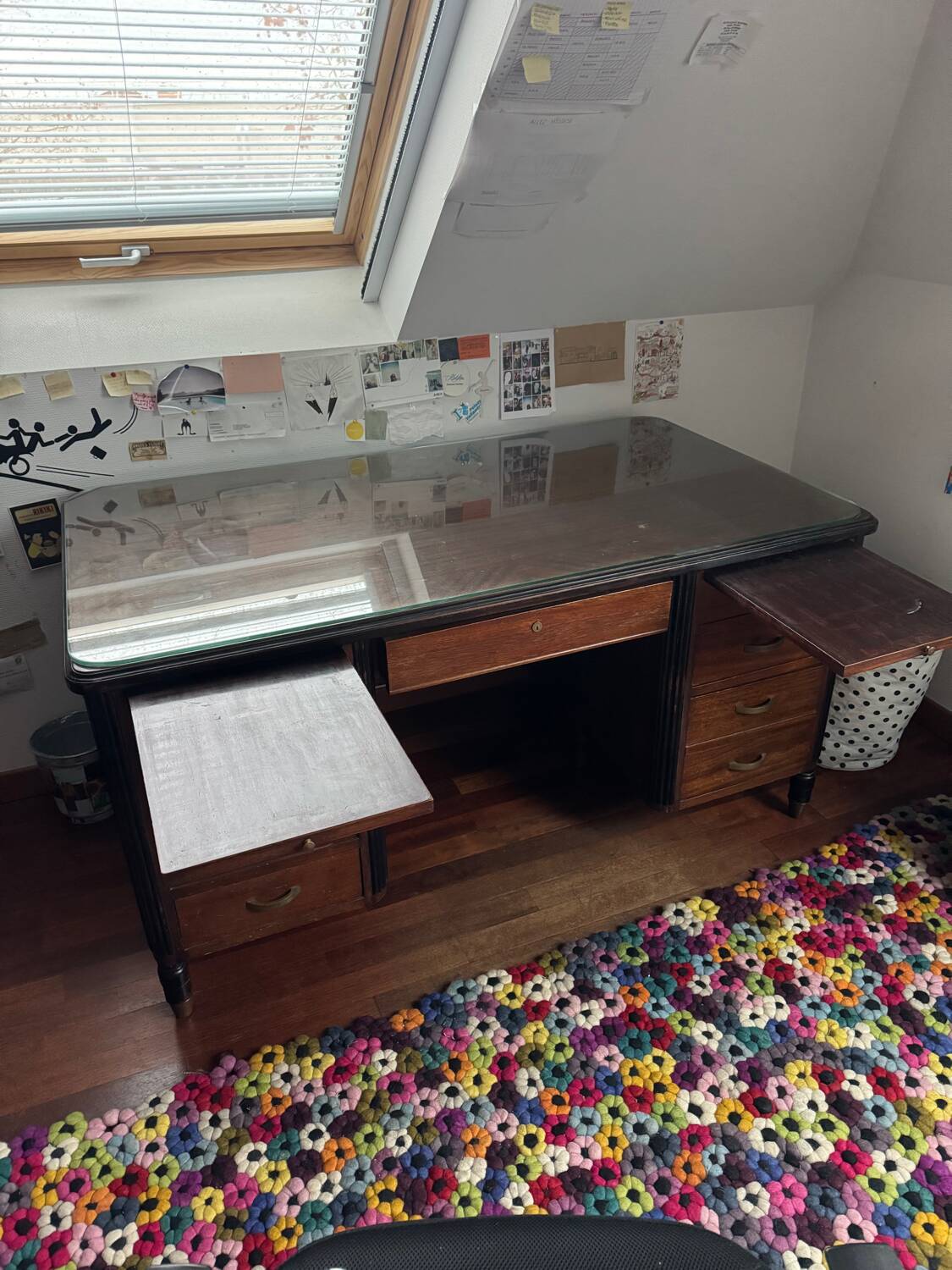 Mahogany desk