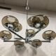 9 lights chandelier from Sciolari 1970