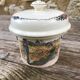 Pot, terrine en faience d'Obernai, Sarreguemines