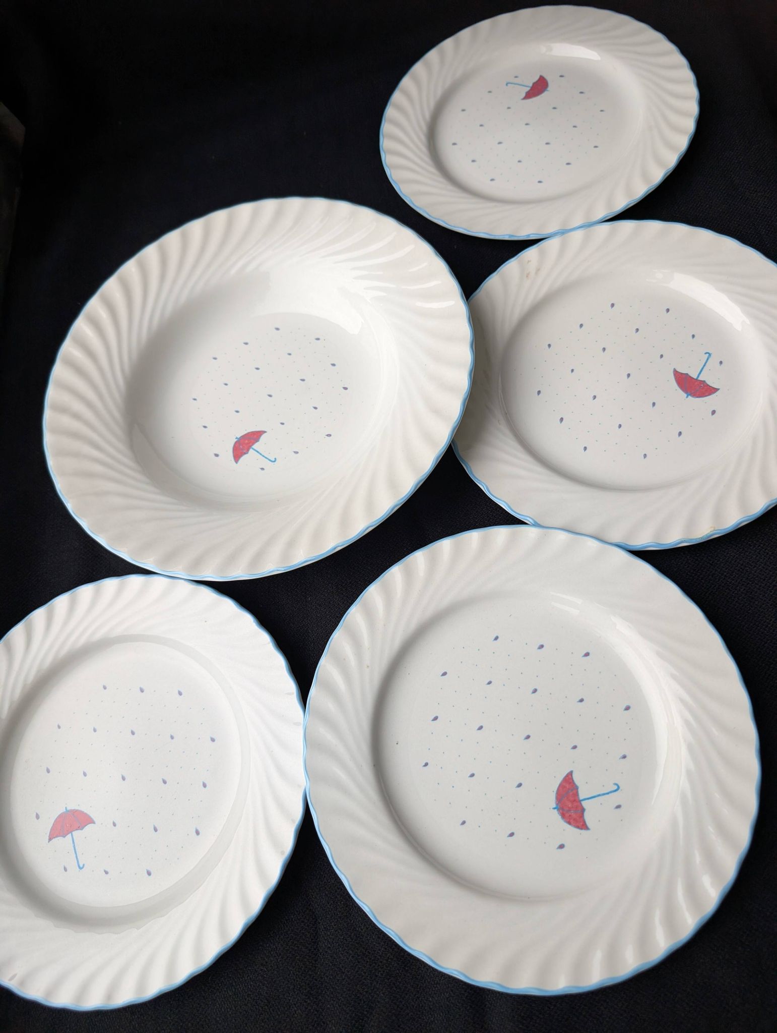 Assiettes et saladier Nuova Fontebasso