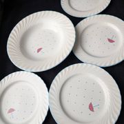 Assiettes et saladier Nuova Fontebasso