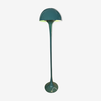 Lampadaire champignon vintage vert space age