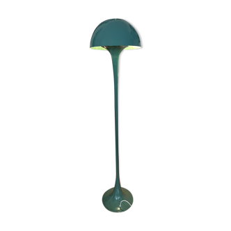 Vintage mushroom floor lamp green Space Age