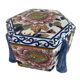 Large candy box, Gien, early 20th century, peony decoration, floral decoration