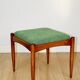Tabouret Edmund Homa siège vert - tissu structurel