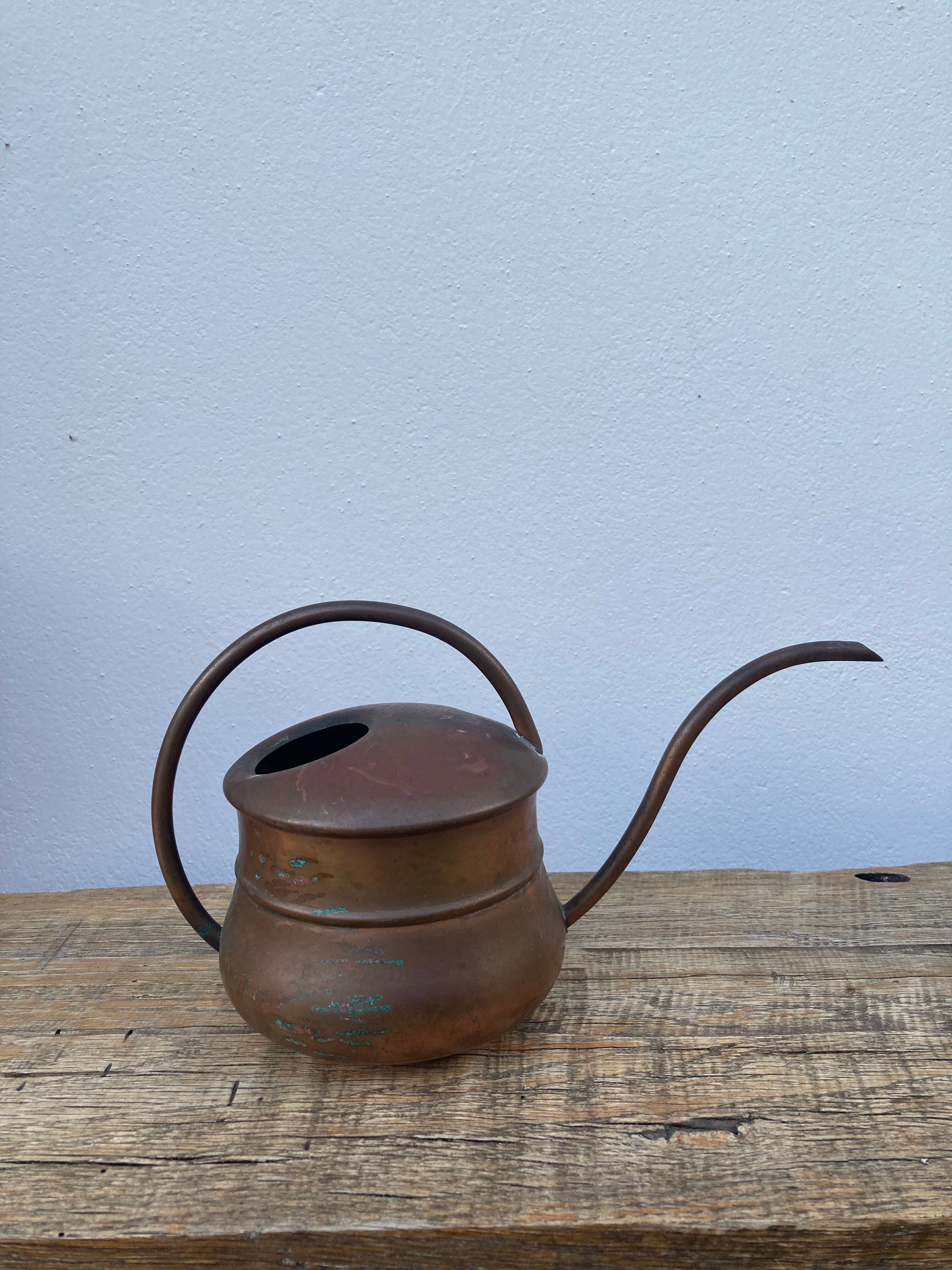 Old vintage copper watering can 1960 / 1970