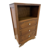 Meuble d’appoint ancien Art déco 1930 (type confiturier / chiffonnier)