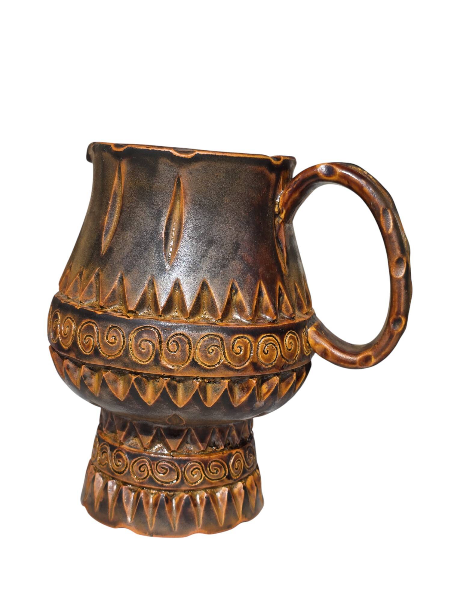 Orangeade service Vallauris Huguette & Marius Bessone 1950