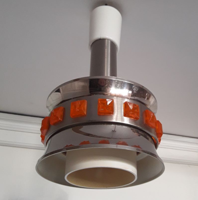 Pair of vintage chandeliers 1970